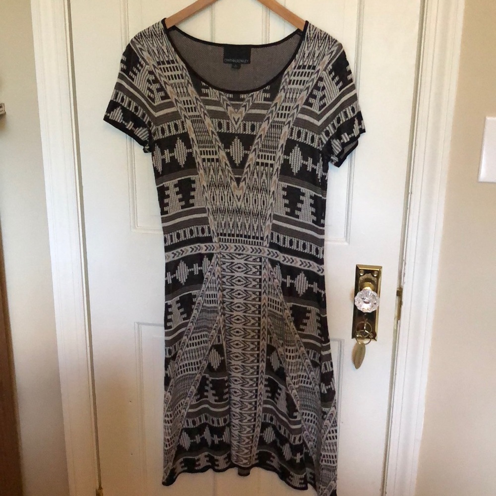 Cynthia Rowley Short Sleeve Sweater Dress